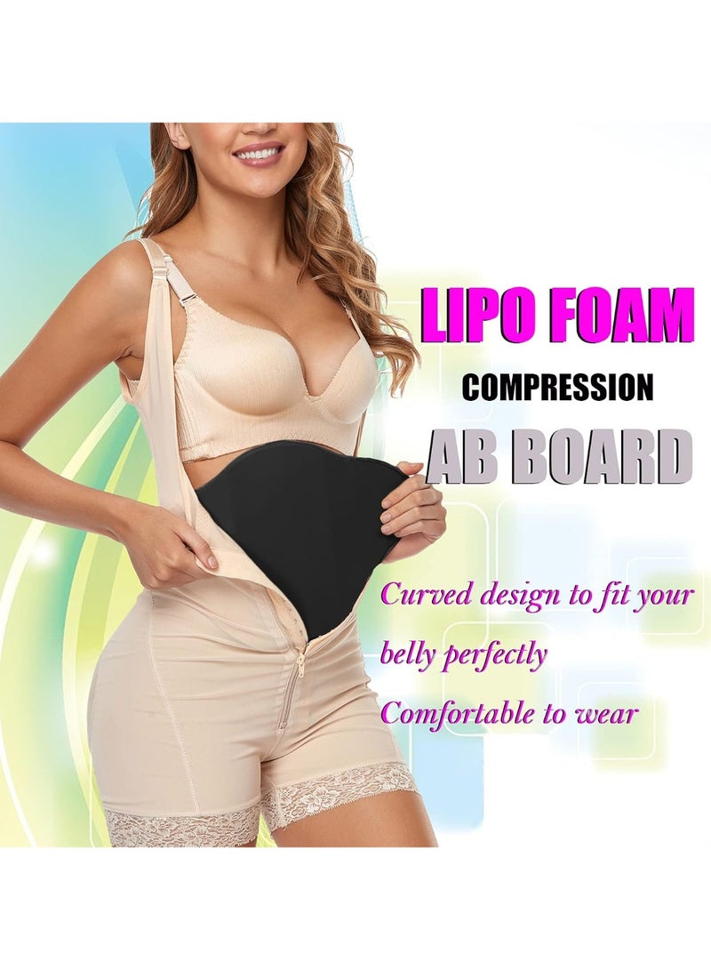 Lipo Foam Compression Ab Board Post Surgery Abdominal Board Liposuction (Black) - Image 3